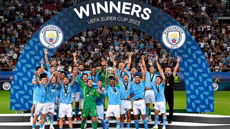 Manchester City campeón de la Supercopa de Europa 2023