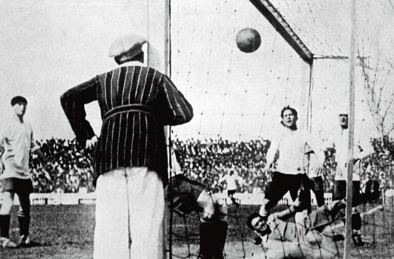 A un siglo del primer gol olímpico de la historia