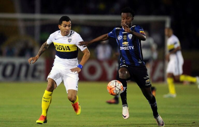 La semifinal entre Boca e Independiente del Valle en la Libertadores 2016