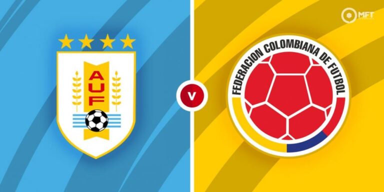 Los duelos eliminatorios entre Uruguay y Colombia