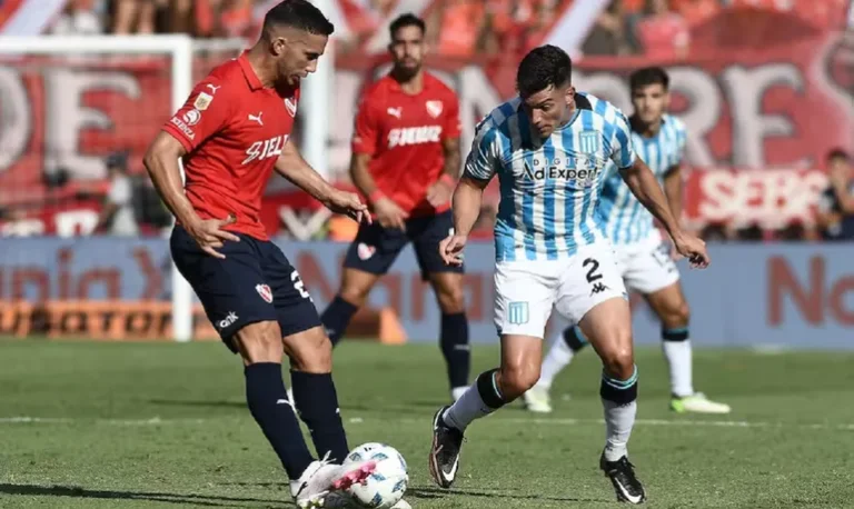 Independiente y Racing igualaron 1-1 en un entretenido clásico de Avellaneda