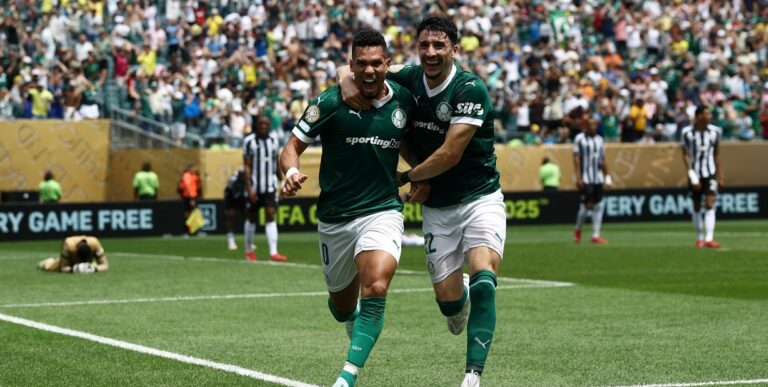 Palmeiras se quedó con el cruce brasilero y eliminó a Botafogo