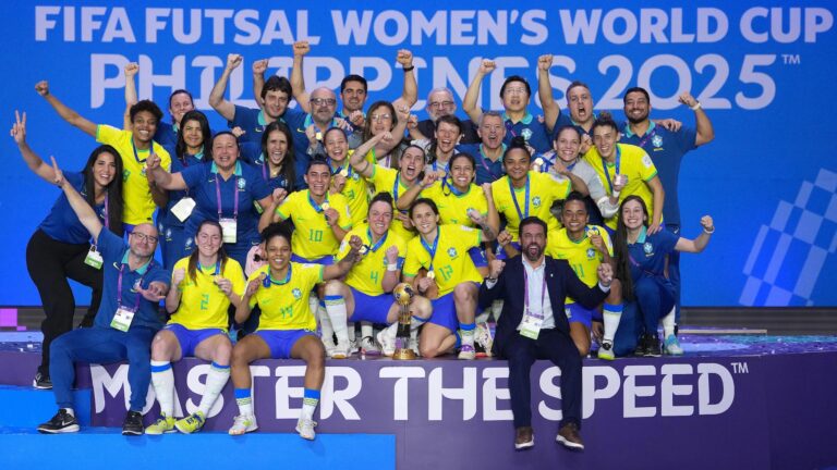 Brasil se corona como la primera campeona del mundo en el futsal femenino